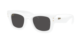 RAY-BAN WAYFARER PUFFER WHITE W ULTRA BLACK 0RB4940-671/8747